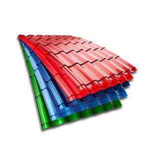 Hot Dipped Galvanized Roofing Sheets Corrugated 12m Color PPGI