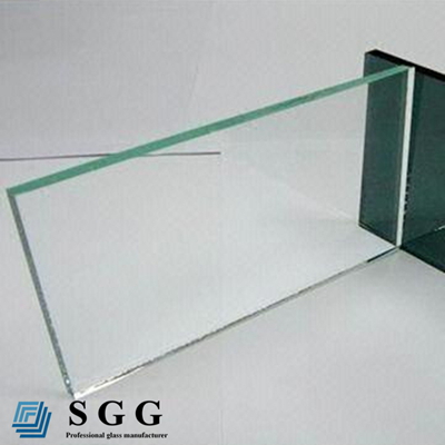 clear float glass panel