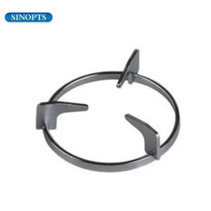 Sinopts Custom Sand Casting Round Black Cast Iron Grill Grates