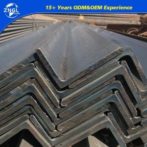 50*50*5 Q235 Q345c St235jr Grade Angle Iron ASTM Equal and Unequal Angle Steel