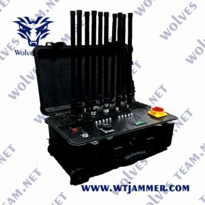 China 2400-2500MHz 2500m 600W Drone Signal Scrambler on sale