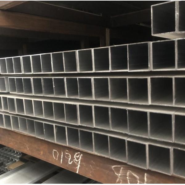 Quality 6061 Extruded Aluminium Alloy Square Tube Pipe Powder Coating 10/25Mm Profile wholesale