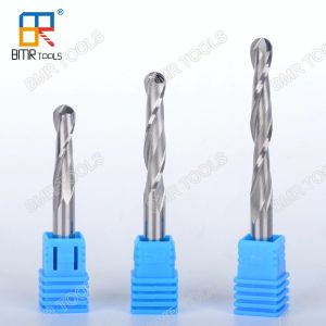 BMR TOOLS cnc milling 4 x 20 x 50mm 2flute ball nose for wood cutting