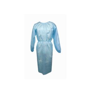 China Blue Medical Protective Gown Personal Protective Equipment In Medical Field on sale