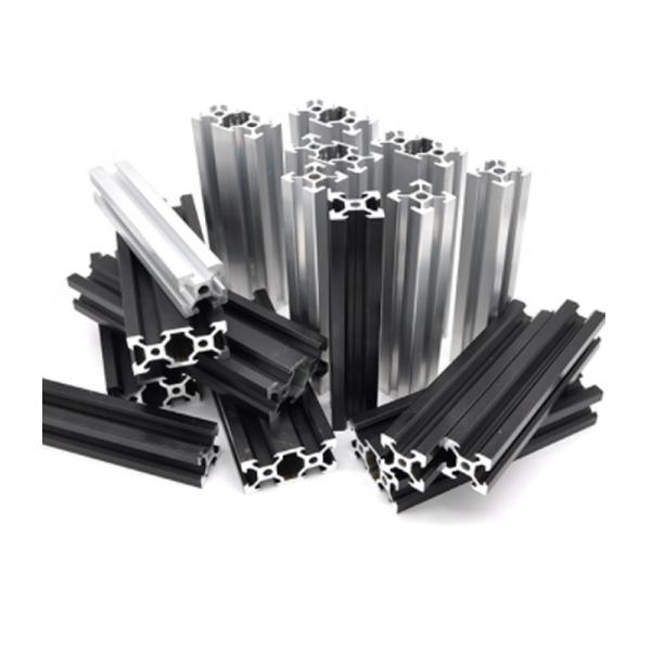 Quality Square Mill Finish 6063 T5 V Slot Aluminium Extrusion Profile wholesale