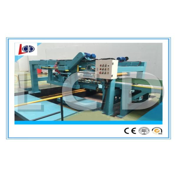Professional Steel Coil Cutting Machine , Cut To Length Machine High Feeding Speed