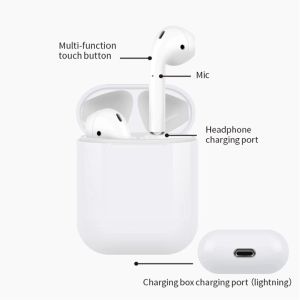 Airoha GPS Rename Touch Bluetooth 1536U TWS Wireless Earphones