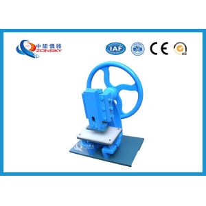 Manual Rubber and Plastic Sample Slicer / Insulation Materials Cutting Machine