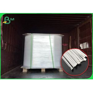 60g 120g FDA Food Grade Drinking Straw Paper With Good Stiffness