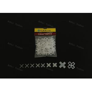 Achieve Professional Tile Installation with Plastic Tile Spacers 3g/pc