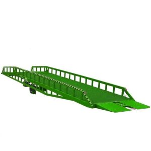 0.6m Mechanical Hydraulic Mobile Dock Ramp with Outriggers , 6000Kg