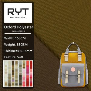 Cheap Luggage Backpack 68D Nylon Plain Lining Fabric For Tent Sofa And Umbrella for sale