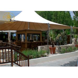 Prefabricated Luxury Glamping Hotel Tent High Strength Q235 Steel Frame