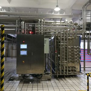 Automatic UHT Sterilizer Machine For Juice / Fresh Milk