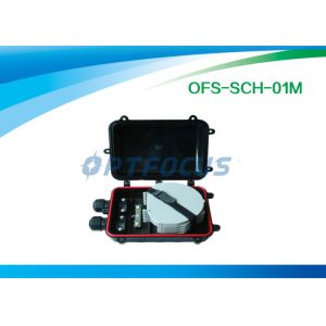 Handhold Fiber Optic 96 Cores Splice Closure 1 Outlet 1 Inlet 24 Fibers