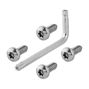Cheap M5*20 Stainless Steel Security Screws With Groove PIN Torx Drive Designs Spanner To Prevent Standard Tools From Gripping for sale