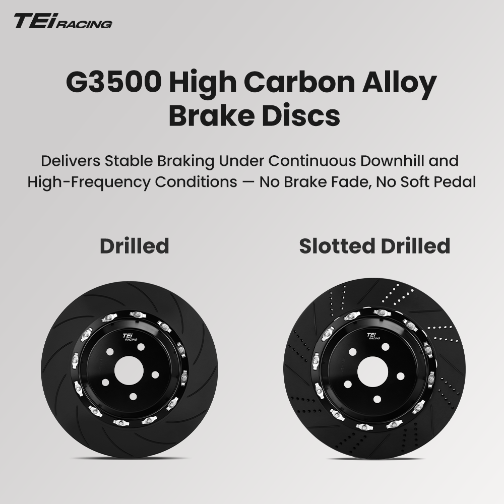 TEI Performance Car Parts SR6 6 Piston Brake Kit R17 R18 Wheel Bbk Kit for