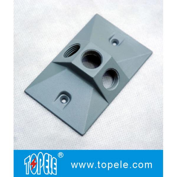Quality OEM Vertical Aluminum Rectangular Weatherproof Electrical Boxes Cover wholesale