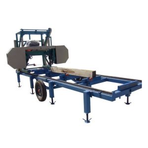 Cheap Wood Saw Machine MJ1000 Petrol wood cutting bandsaw saw mill machines gasoline/Diesel engine portable sawmill for sale