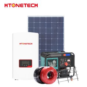Cheap Mini Panel Solar Hybrid Power Systems with IP65 Junction Box for sale