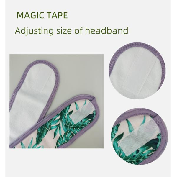 Printed Magic Tape SPA Headband