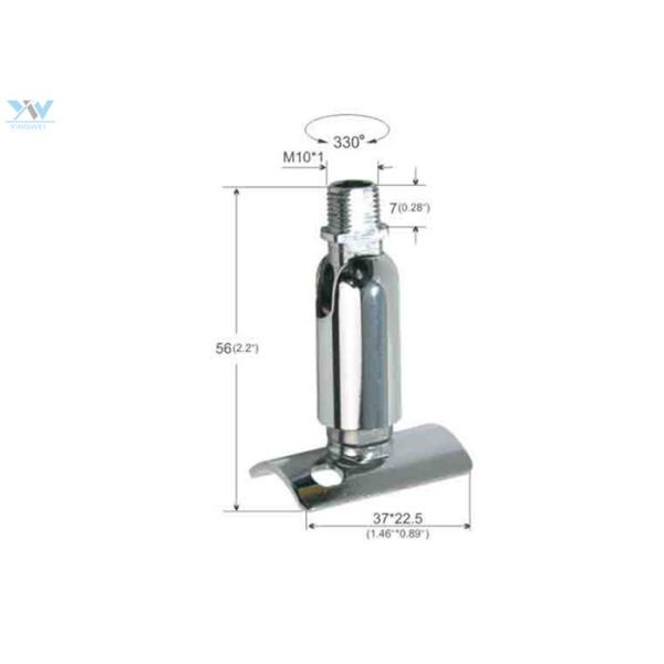 Quality Furniture Surface Brass Lamp Swivel Joint M10 Male Thread With Fixed Base wholesale