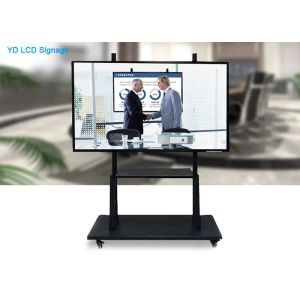 Ultra HD 4K LCD Interactive Digital Whiteboard With Multi IR Touch Screen