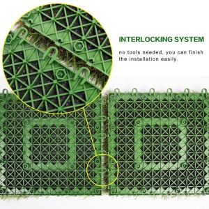 Decoration Green Bottom Plate Splicing Board Grass TilesBalcony Lawn Mat