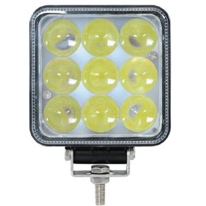 Multi Color 27W 4D LED Vehicle Work Light With 4D Reflector IP 67 Waterproof