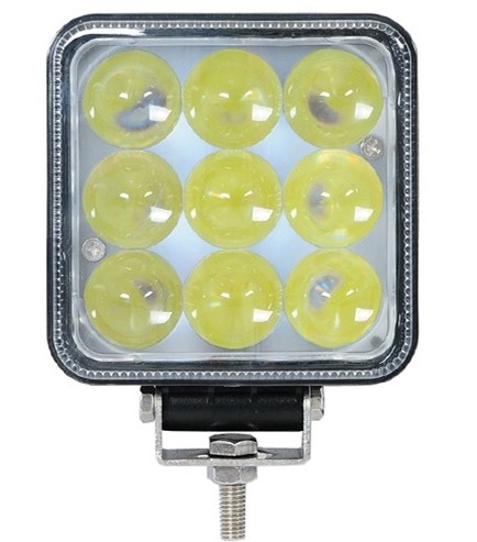 Quality Multi Color 27W 4D LED Vehicle Work Light With 4D Reflector IP 67 Waterproof wholesale
