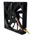 80 × 80 × 15mm Computer Case CPU Heatsink Fan , Radiator Brushless Cooling Fan