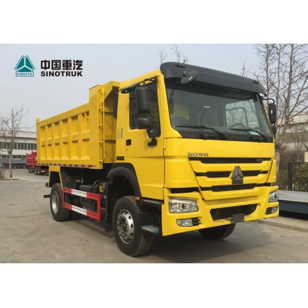 Quality SINOTRUK HOWO 266hp Heavy Duty Truck Trailers 4x2 6 Wheels Mini Dump Truck wholesale