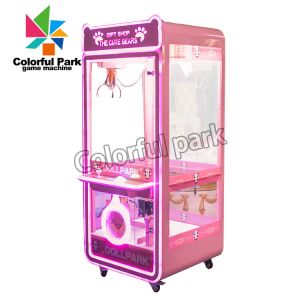 Coin Operated Pusher Claw Crane Machine Deck Mobile Toy Doll Machine