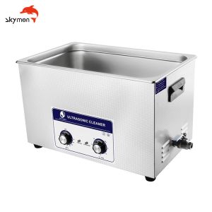 Metal Parts Skymen Ultrasonic Cleaner 22L 480 Watt For Auto PCB Gun