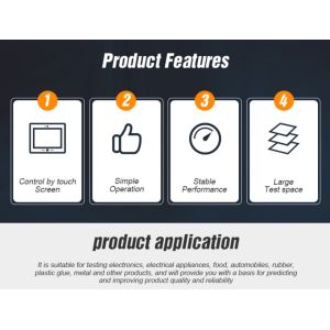 Customized 225L Temperature Humidity Chambers,Stainless Steel Plate Testing