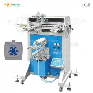 China 220V Semi Automatic Screen Printer Glass Bottle Screen Printing Machine on sale