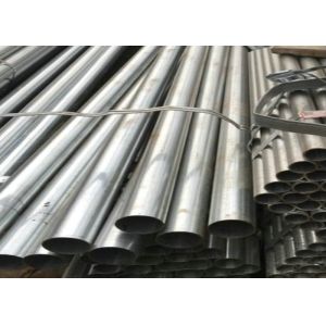 6m Length Hot Dip Galvanized Tube Rust Proof Black Painting Surface For Fluid