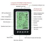 Rain Gauge Sensor Farm Wireless Data Logger With Color Screen Display And Solar