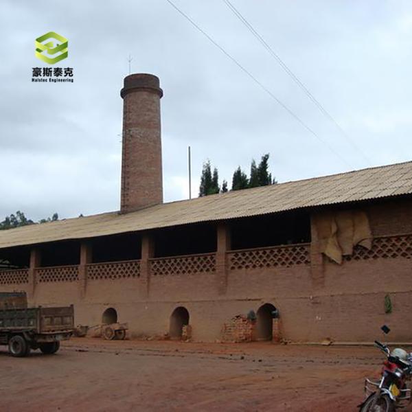 Quality 46 Gates Hoffman Brick Kiln With Capacity 50000-200000 Bricks/Day wholesale