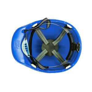 Ratchet Weel Adjustment T155 Safety Helmet with ABS Shell and Fabric Lining 54