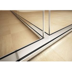 12mm+12mm double sound acoustic glass wall partition isolate noise wall full