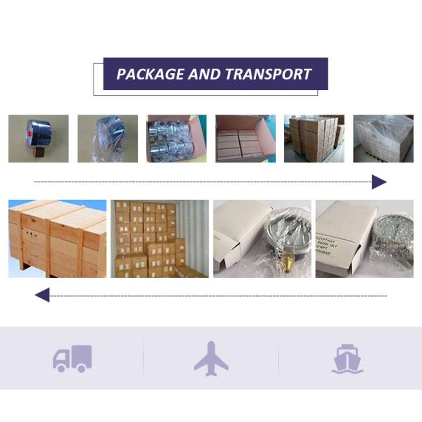 High quality with competitive price CE EN837-1 water air 1psi (0 - 600 Psi) Npt 1/4 Oil Water Pressure Gauge