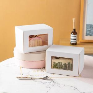 Baking Square Packaging Box Cake Sushi Biscuit Donut Packaging Box