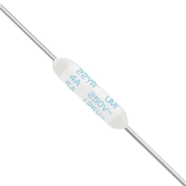 UMI TAM 22 Series 2.5A 3.0A 3.5A 4.0A 5.0A 250V Thermal Cutoff Fuse 22YR 22ER 222R 22XR 22MR 22JR 22HR Thermal Link Fuse
