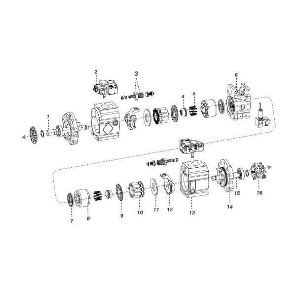 Reliable Excavator Hydraulic Pump K3V180DT-9N1A for HD1250 Extend Your Equipment’s Life