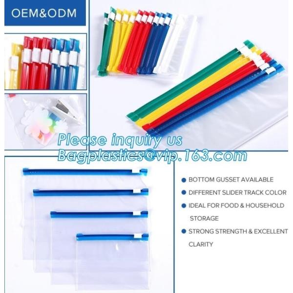 Quality slider Zip lockk bag doypack zipper/ECO-friendly slider bag, Slider Bags Stand Up Slider Bags For Food, frosted zipper loc wholesale