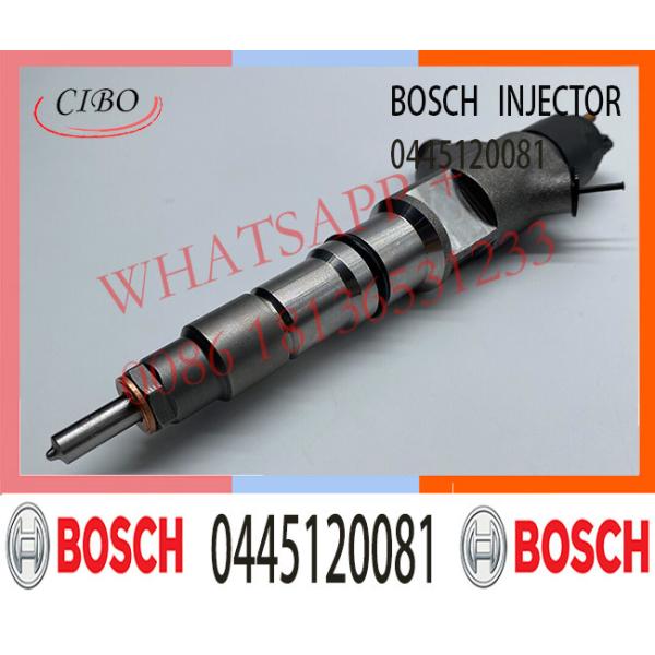 0445120081 Nozzle DLLA151P1656 Diesel Common Rail Injector For FAW XICHAI