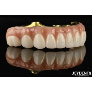 Titanium And Zirconia Comfort Comfortable To Wear Ti-Bar Zirconia Hybrid Bridge