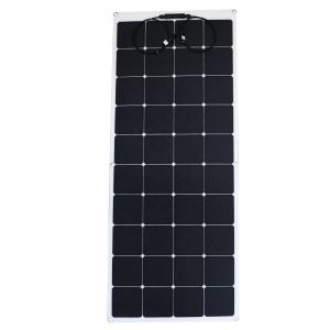 Shapde Optimize Home 100 Watt 12v Semi Flexible Solar Panels ETFE Sunpower Back