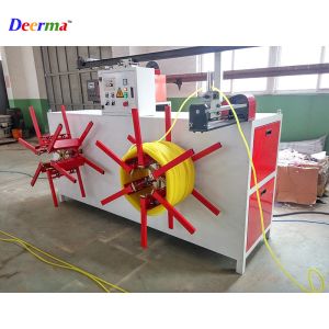 Customized PVC Corrugated Pipe Making Equipment Machine with Screw L/D Ratio 30